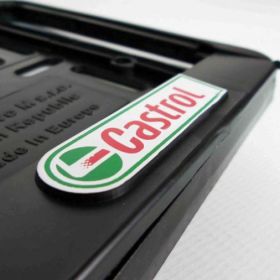 Podznaky auto - drky SPZ - Castrol